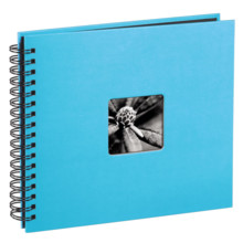 Hama album klasick� spir�lov� FINE ART 36x32 cm, 50 stran, tyrkysov�