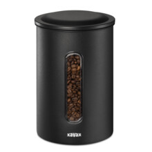 Xavax Barista d�za na 1,3 kg zrnkov� k�vy nebo 1,5 kg mlet� k�vy, vzduchot�sn�, matn� �ern�