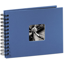 Hama album klasick� spir�lov� FINE ART 24x17 cm, 50 stran, azurov�