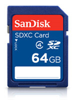 SanDisk 64 GB SDXC Class 4 Memory Card