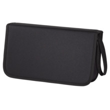 Hama Wallet 104, pouzdro pro 104 CD/DVD/Blu-ray disk�, nylonov�, �ern�