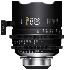 SIGMA CINE 20mm T2.5 FF CLASSIC F/AP2 (METRIC) iTechnology pro Arri PL