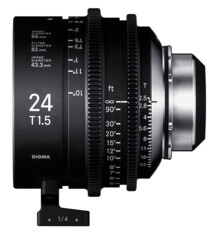 SIGMA CINE 24mm T1.5 FF F/AP2 METRIC iTechnology pro Arri PL