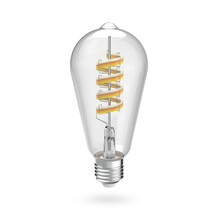 Hama SMART WiFi LED ��rovka, Matter, E27, retro, ST64 Filament, RGBW, stm�vateln�, aplikace