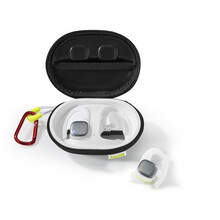 Hama Bluetooth sluch�tka Spirit Athletics s klipem, pecky, nab�jec� pouzdro, b�l�