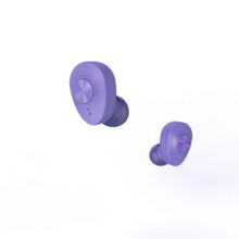 Hama Bluetooth sluch�tka Freedom Buddy, �punty, nab�jec� pouzdro, fialov�