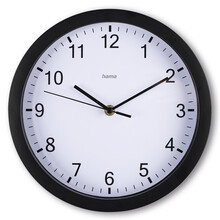Hama Elba, n�st�nn� hodiny, pr�m�r 25 cm, tich� chod, �ern�