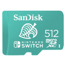 Sandisk Nintendo Switch micro SDXC 512GB 100MB/s A1 C10 V30 UHS-1 U4