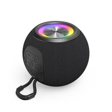 Hama Ball, Bluetooth reproduktor, 5 W, LED podsv�cen�, AUX-in, USB-A, microSD slot, �ern�