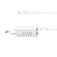 Hama set USB nab�je�ka GaN, USB-C/USB-A, PD 65 W, USB-C kabel 2 m