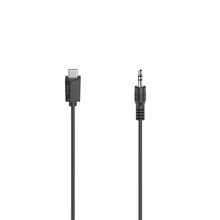 Hama audio adapt�rov� kabel USB-C na jack 3,5 mm, aktivn�, 0,75 m