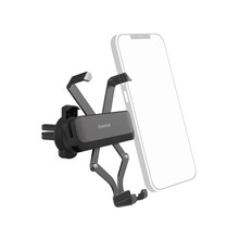 Hama Gravity PRO, dr��k mobilu na ventila�n� m��ku v aut�, pro za��zen� s ���kou 5-9 cm