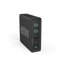 Hama rychl� stoln� USB nab�je�ka se stoj�nkem, 2x USB-C PD/QC, 2x USB-A, 60 W