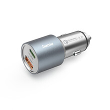 Hama rychl� USB nab�je�ka do vozidla USB-C PD, USB-A QC, 38 W