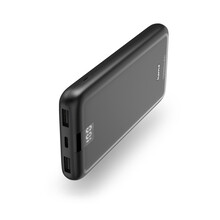 Hama Performance 10, powerbanka 10000 mAh, 3 A, v�stup: 1x USB-C, 2x USB-A, LED displej