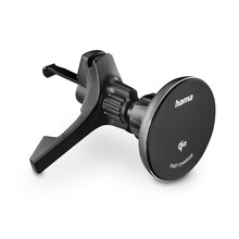 Hama dr��k do auta s bezdr�tovou nab�je�kou Qi2 15 W, magnetick�