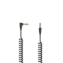 Hama audio kabel jack 3,5 mm, spir�lov�, 1,5 m