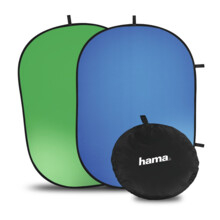 Hama skladac� pozad� 2v1, zelen�/modr�, 150x200 cm
