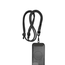 Black Rock Universal Lanyard, ���rka na mobil, s karabinkou, 30-60 cm, �ern�