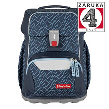 �koln� aktovka Step by Step BASIS, Blue Lines - 4 d�ln� set, AGR certifik�t