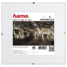 Hama Clip-Fix, antireflexn� sklo, 20x20 cm