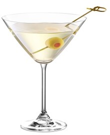 Sklenice na martini CHARLIE 450 ml, 6 ks