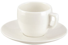 ��lek na espresso CREMA, s pod��lkem, 6 ks