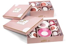 ��lek na espresso s pod��lkem myCOFFEE, 6 ks, Sugar