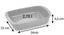 Zap�kac� m�sa DEL�CIA 34 x 22 cm