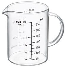 Odm�rka sklen�n� DEL�CIA 0,35 l