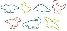 Vykrajov�tka dinosau�i DEL�CIA KIDS, 7 ks