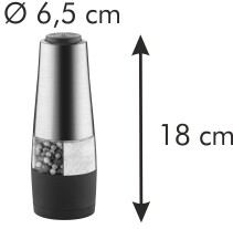 Elektrick� ml�nek na pep� a s�l PRESIDENT, 2 v 1