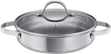 P�nev hlubok� SteelCRAFT s poklic� pr. 28 cm, 2 �chyty