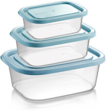 D�zy do mrazni�ky 4FOOD, 3 ks, 0,5 - 1,0 - 2,0 l