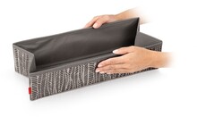 Krabice otev�en� FANCY HOME 40 x 18 x 10 cm, cappuccino