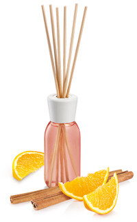 Vonn� difuz�r FANCY HOME 120 ml, Pomeran� a sko�ice